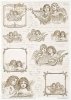 Conjunto Creativo RP042 - ángeles vintage